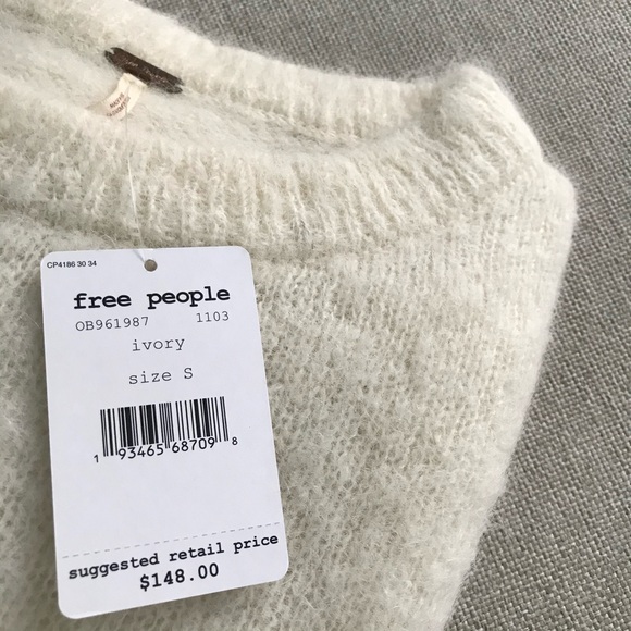 NWT - Free People Angelic Sweater - Picture 5 of 13
